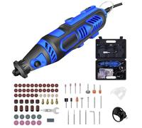 80PCS Rotary Multi Tool Set 32000 RPM DREMEL Compatible Rotary Multi Tool with Accessories MINI Drill Hobby +CASE