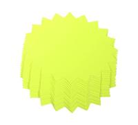80pcs Shaped Price Display Paper Labels, Yellow Thanksgiving Signs | Fast Marking for Supermarket Vendors, Countertop Goods and Necklace Displays, Quick Setup, Attention-grabbing Retail