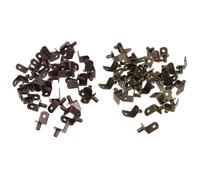 80pcs Shelf Support Pegs, Cold Rolled Steel L Shaped | Fits Standard Holes, Quick Hand Installation, Reliable Fixing for Office Storage Cabinets and Kitchen Use