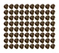 80pcs Simulated Fishing Lures Set Snail Meat Soft Bait, 1 5g for Carp Fishing Trips (80PCS black)