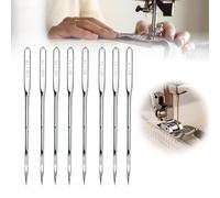 80Pcs Universal Sewing Machine Needles- Heavy Duty & Denim Sewing Machine Needles- 6 Sizes 65/9 75/11 80/12 90/14 100/16 110/18 - Sewing Machine Accessories for Professionals & Beginners