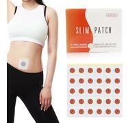 80PCS Weight Loss Patches Slimming Patches for Belly Fat with Measuring Tape, Natural Plant-Based Fat Burner for Abdomen & Waist Toning, Detox & Anti-Cellulite Solution