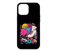 80s 90s Nostalgia Roller Skate Shopping Bags Fashion Trends Case for iPhone 12 Pro Max