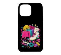 80s 90s Nostalgia Roller Skate Shopping Bags Fashion Trends Case for iPhone 13 Pro Max