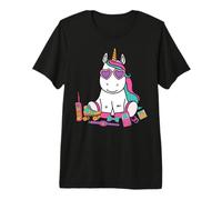 80s 90s Party Theme Party Outfit Costume Unicorn Premium T-Shirt