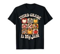 80s 90s Teacher Shirt Third Grade is My Jam Retro T-Shirt