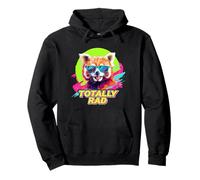 80s 90s Totally Rad Retro Vintage Red Panda Lover Pullover Hoodie