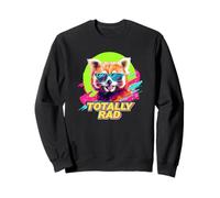 80s 90s Totally Rad Retro Vintage Red Panda Lover Sweatshirt