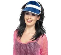 80s Blue Sun Visor