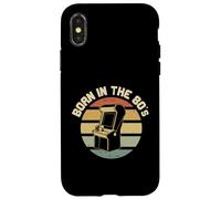 80s Born Retro Arcade Gamer Nostalgia Case for iPhone X/XS