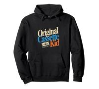 80s Cassette Kid Retro Music Mixtape Vintage Boombox Pullover Hoodie
