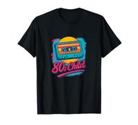 80s Child Cassette Tape Retro Throwback Vibes T-Shirt