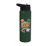 80s Child Rad Retro Cassette Tape Nostalgia 1980 Eighties Stainless Steel Insulated Water Bottle
