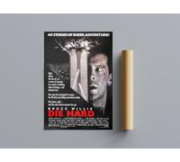 80s Classic Movie Posters die hard Wall Art (A4 Size 21cmx29.7cm)