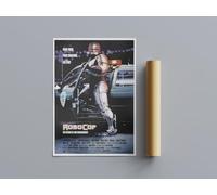 80s Classic Movie Posters robocop Wall Art (A3 Size 29.7cmx42cm)