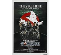 80s Classic Retro Vintage Movie Film Posters Poster Prints Wall Art Pictures (Ghostbusters, A4 Poster)