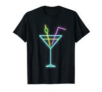 80s Cocktail Funny 1980s Love Retro Eighties Themed T-Shirt