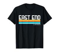 80s East End London Vintage Retro Style Design T-Shirt