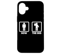 80s Enthusiast Stickmen Vintage Case for iPhone 16 Plus