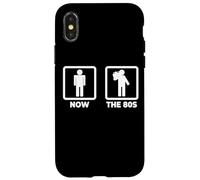 80s Enthusiast Stickmen Vintage Case for iPhone X/XS