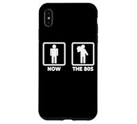 80s Enthusiast Stickmen Vintage Case for iPhone XS Max