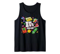 80s Forever, Retro Back to The 1980's Nostalgia Distressed Tank Top