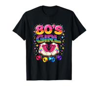 80s Girl Rollerskates Funny 80's Throwback Party T-Shirt