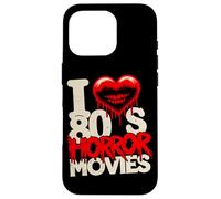 80s Horror Movie Fanatic Retro Spooky Cinema Case for iPhone 16 Pro
