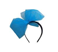 80's Madonna Style Neon Alice Band (Flo Blue)