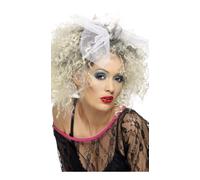 80's Madonna Wild Child Wig Ladies Curly Light Blonde Fancy Dress 1980s Wigs 80s