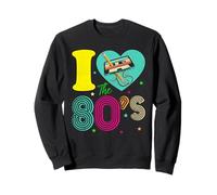 80's Music Cassette Tape I Love 80's Vintage Nostalgic Vibes Sweatshirt