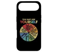 80's Music Retro Lyrics Pie Chart You May Ask Yourself Case for iPhone Air