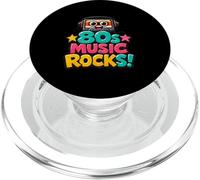 80s Music Rocks Vintage Cassette Tape Funny PopSockets PopGrip for MagSafe