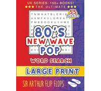 80s New Wave Pop Large Print Word Search for Adults and Seniors: Extra Large Print Word Search | the New Wave and Synth Pop Acts of the Eighties | ... Strain | Gift for 1980s Music fans and Lovers