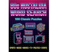 80s Nostalgia word search: 100 word search puzzles large print about 80s nostalgia 8.5x11" 150 pages perfect for vacations holidays and relaxation for adults ,brain activity and seniors.