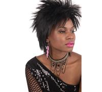 80's Pink Lightning Rave Earrings (1 Pair) - Eye-Catching Design, Perfect Accessory for Retro Parties, Concerts, Festivals, Nightlife, Events, & More Halloween Halloween