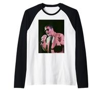 80s Pop Singer Live Solo Tour 1991 Raglan Baseball Tee