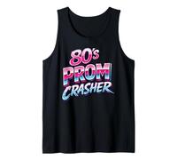 80's Prom Party Crasher Funny Dance Theme Costume Halloween Tank Top