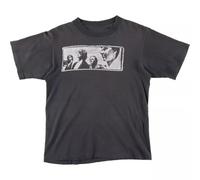 80'S R.E.M Work Tour Double-Sided Print Band T-Shirt Van T Men's M Vintage Evb0 Black XL