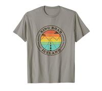 80's Retro Sun Ring Road Island T-Shirt