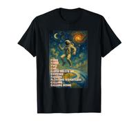 80's Song Lyrics, Major Tom, Astronaut in Space T-Shirt