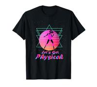 80's Stay Fit Aerobics Gymnastics Let's Get Physical T-Shirt