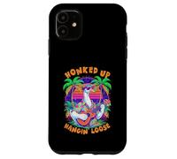 80s Style Goose Tiki Bar Pun Funny Hawaii Lover Case for iPhone 11