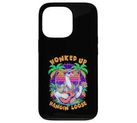 80s Style Goose Tiki Bar Pun Funny Hawaii Lover Case for iPhone 13 Pro