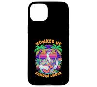 80s Style Goose Tiki Bar Pun Funny Hawaii Lover Case for iPhone 15 Plus