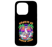 80s Style Goose Tiki Bar Pun Funny Hawaii Lover Case for iPhone 15 Pro