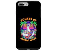 80s Style Goose Tiki Bar Pun Funny Hawaii Lover Case for iPhone 7 Plus/8 Plus