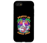 80s Style Goose Tiki Bar Pun Funny Hawaii Lover Case for iPhone SE (2020) / 7/8