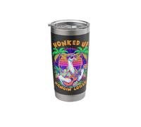 80s Style Goose Tiki Bar Pun Funny Hawaii Lover Stainless Steel Insulated Tumbler