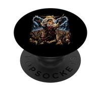 80s Style Moses Split Red sea Vintage Style Retro Streetwear PopSockets Adhesive PopGrip